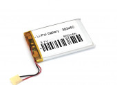 Аккумуляторная батарея Li-Pol (3.8x34x50мм), 2pin, 3.7В, 800мАч