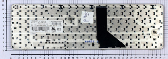 Клавиатура для ноутбука HP Compaq 6820, 6820s, черная Клавиатура для ноутбука HP Compaq 6820, 6820s, черная