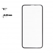 Защитное стекло Full Screen 3D Anti-Shock Soft Edge Galss для Apple iPhone X, XS (G2) рамка, черное