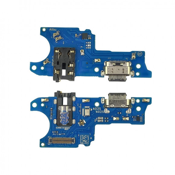 Разъем зарядки для телефона Samsung A035F (A03) и гарнитуры, микрофон