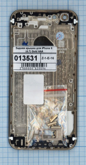 Задняя крышка для Apple iPhone 6 (4.7"), золотой