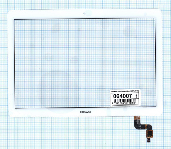 Сенсорное стекло (тачскрин) для Huawei MediaPad T3 10, белое