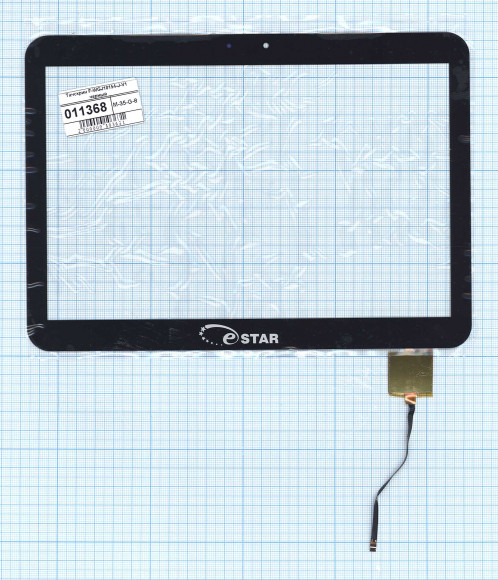 Тачскрин (сенсорное стекло) F-WGJ10154-J-V1 для планшета Explay Scream 3G, Explay XL2 3G, 10.1", черный