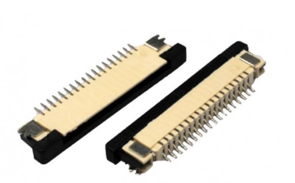 Разъем FPC Half Coverage Bottom Contact 0.8K-BX-10PWB 10 pin высота 2мм шаг 0, 8мм