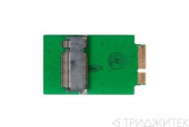 Адаптер SSD - M.2(NGFF) SSD для Apple MacBook Air 11 13 A1370, A1369, Late 2010 Mid 2011 (черный) (6+12Pin) big Адаптер SSD - M.2(NGFF) SSD для Apple MacBook Air 11 13 A1370, A1369, Late 2010 Mid 2011 (черный) (6+12Pin) big