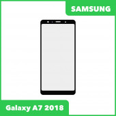 Стекло + OCA пленка для переклейки Samsung Galaxy A7 2018 (A750F), черный Стекло + OCA пленка для переклейки Samsung Galaxy A7 2018 (A750F), черный