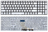 Клавиатура для ноутбука HP 15-DB000, серебристая