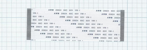 Шлейф универсальный 32 pin, шаг 1мм, длина 10см