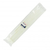 Стяжка кабельная BNH, неоткрывающаяся, 4,8 мм Ш, 500 мм Д, 100 шт, материал: нейлон, цвет: белый Стяжка кабельная BNH, неоткрывающаяся, 4,8 мм Ш, 500 мм Д, 100 шт, материал: нейлон, цвет: белый