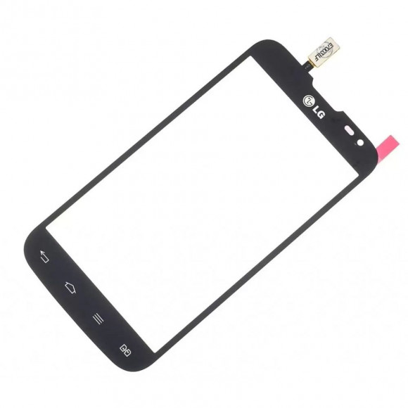 Сенсорное стекло (тачскрин) для LG L70 D325, черный