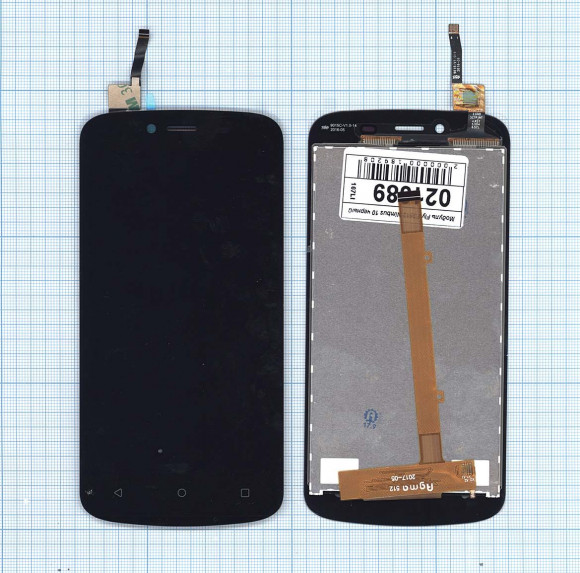 Модуль (матрица + тачскрин) для Fly Nimbus 10 (FS512), черный