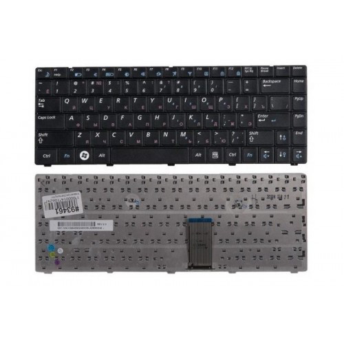 Клавиатура для ноутбука Samsung R420 R423 R425 R428 R429 черная РУССКАЯ РАСКЛАДКА