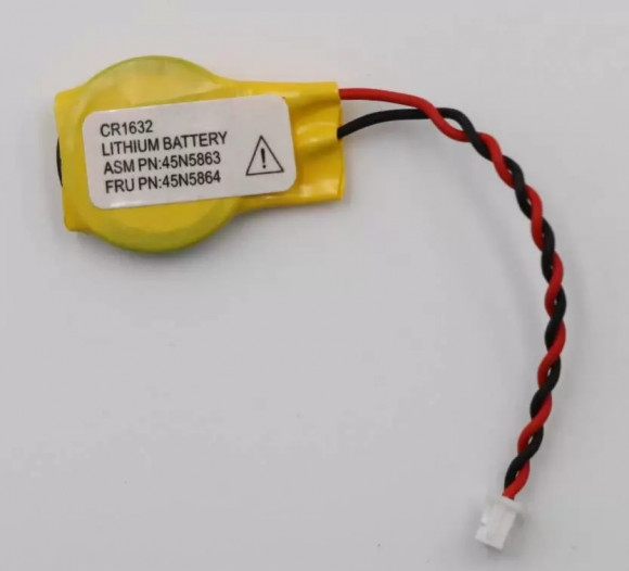 Батарейка (элемент питания) CMOS CR1632 с коннектором