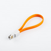 USB Дата-кабель на магните для Apple 8-pin (оранжевый, коробка)