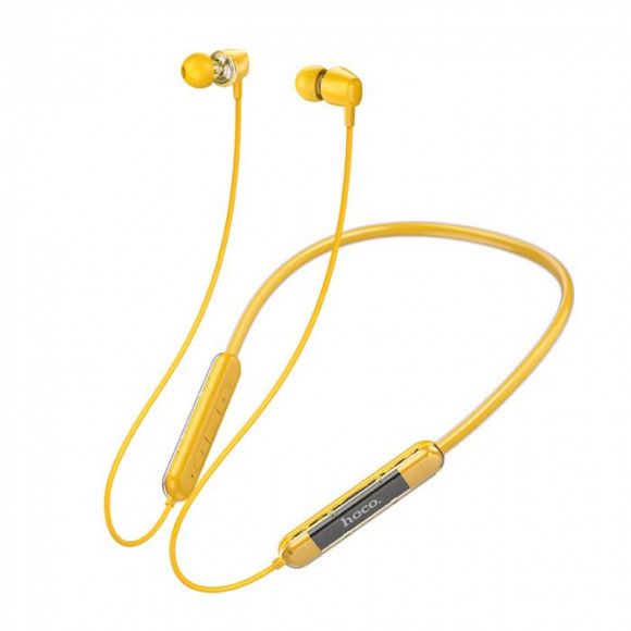 Наушники HOCO ES65 Dream sports беспроводные с шейной дугой, BT 5.3, желтый