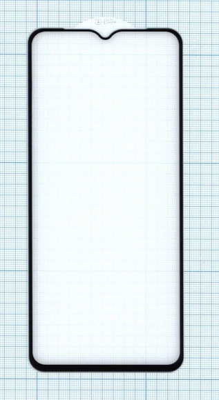 Защитное стекло "Полное покрытие" для Samsung Galaxy A23, A13 черное