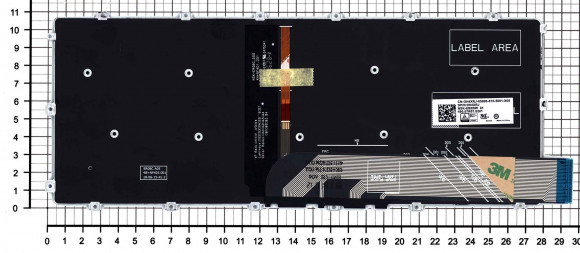 Клавиатура для ноутбука Dell Inspiron 14 5480, 5481, 5482, 5485, 5488, черная с подсветкой маленький энтер Клавиатура для ноутбука Dell Inspiron 14 5480, 5481, 5482, 5485, 5488, черная с подсветкой маленький энтер