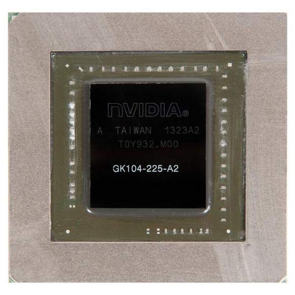 Видеочип NVIDIA GK104-225-A2 GTX760 с разбора нереболенный Видеочип NVIDIA GK104-225-A2 GTX760 с разбора нереболенный