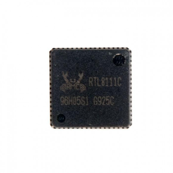 Микросхема rTL8111C QFN-64, с разбора