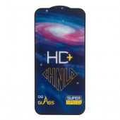 Защитное стекло Full Glue PREMIUM HD+ для Apple iPhone 14, 13, 13 Pro черное
