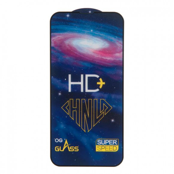 Защитное стекло Full Glue PREMIUM HD+ для Apple iPhone 14, 13, 13 Pro черное
