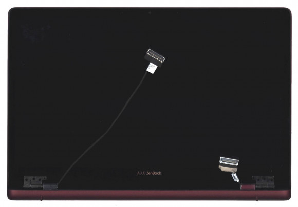 Крышка для Asus UX391 FHD красная с тачскрином