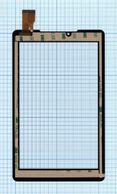 Сенсорное стекло (тачскрин) для Prestigio MultiPad Wize PMT3787 3G, черное Сенсорное стекло (тачскрин) для Prestigio MultiPad Wize PMT3787 3G, черное