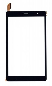 Сенсорное стекло (тачскрин) для Digma Optima 8 Z801, черное Сенсорное стекло (тачскрин) для Digma Optima 8 Z801, черное