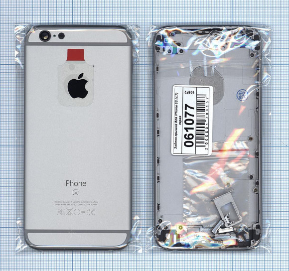 Задняя крышка для Apple iPhone 6S (4.7"), серый