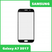 Стекло + OCA пленка для переклейки Samsung Galaxy A7 2017 (A720F), черный Стекло + OCA пленка для переклейки Samsung Galaxy A7 2017 (A720F), черный