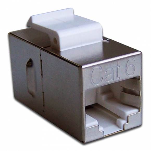 Проходной адаптер (coupler) BNH, keystone, 2хRJ45, кат. 6, неэкр., 1 шт, цвет: чёрный, (B300.2-6-NB)
