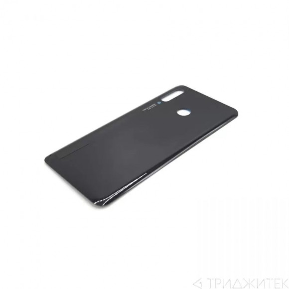 Задняя крышка корпуса для Huawei P30 Lite, Nova 4E, черная (крышки для версий с 24 и 48 МП камерами отличаются)