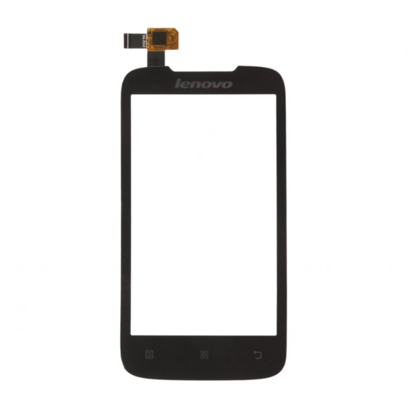 Сенсорное стекло (тачскрин) для Lenovo A369i, A369, черный