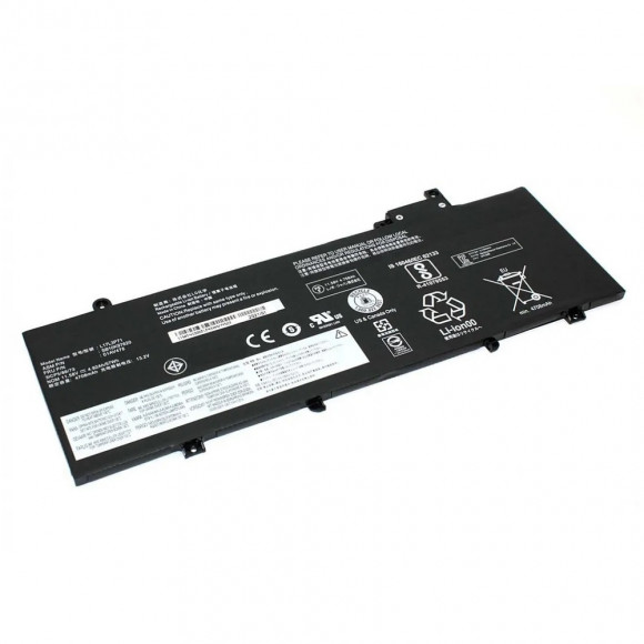 Аккумулятор для Lenovo ThinkPad T480s (L17L3P71, SB10K97620, 01AV478), 57Wh, 4920mAh, 11.58V