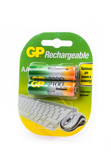 Аккумулятор GP 210AAHC-U2 HR6 BL2, 1 штука