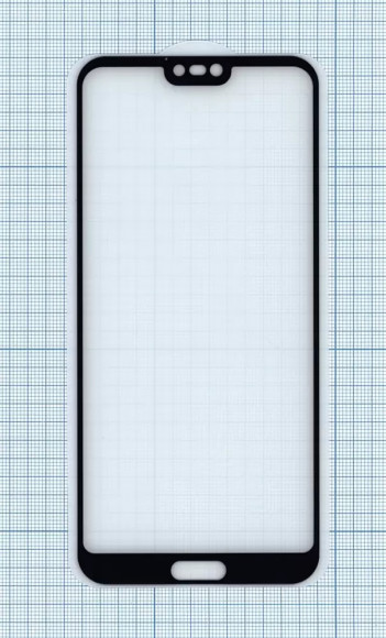 Защитное стекло "Полное покрытие" для Huawei Honor 10, черное