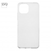 Силиконовый чехол "LP" для Xiaomi Mi 11 Lite TPU, прозрачный (европакет)