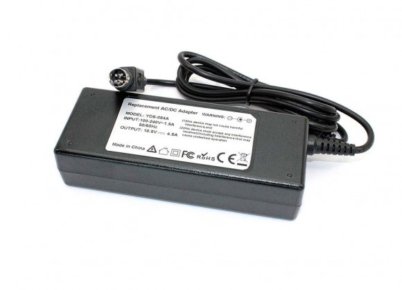 Блок питания (зарядное) для ноутбука HP 18.5В, 4.5A, 4pin, 83Вт (OEM)