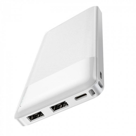 Внешний аккумулятор HOCO J72 Easy travel, 2.0A, 10000mAh, белый