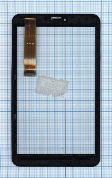 Сенсорное стекло (тачскрин) для Irbis TZ81L, черное с рамкой, б.у. Сенсорное стекло (тачскрин) для Irbis TZ81L, черное с рамкой, б.у.