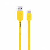 USB Дата-кабель Remax Fishbone для Apple 8-pin, 1 метр, желтый USB Дата-кабель Remax Fishbone для Apple 8-pin, 1 метр, желтый