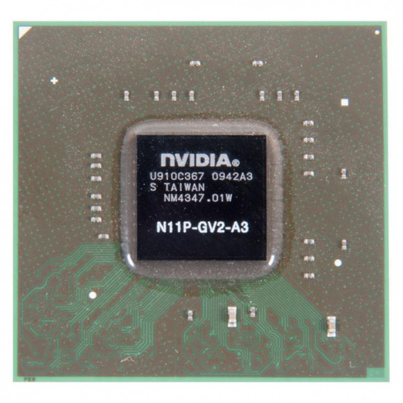 Видеочип nVidia GeForce G330M, N11P-GV2-A3 Видеочип nVidia GeForce G330M, N11P-GV2-A3