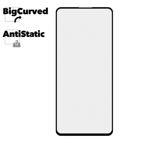 Защитное стекло для Xiaomi Redmi Note 10 Pro Super max Anti-static big curved glass
