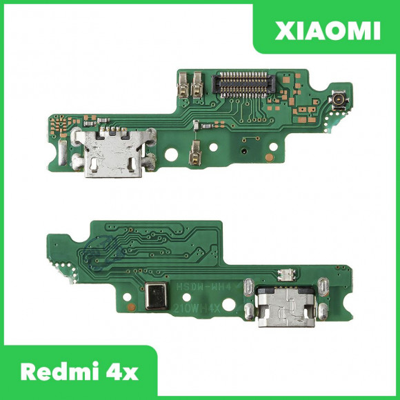 Шлейф, FLC для Xiaomi Redmi 4X с разъемом зарядки