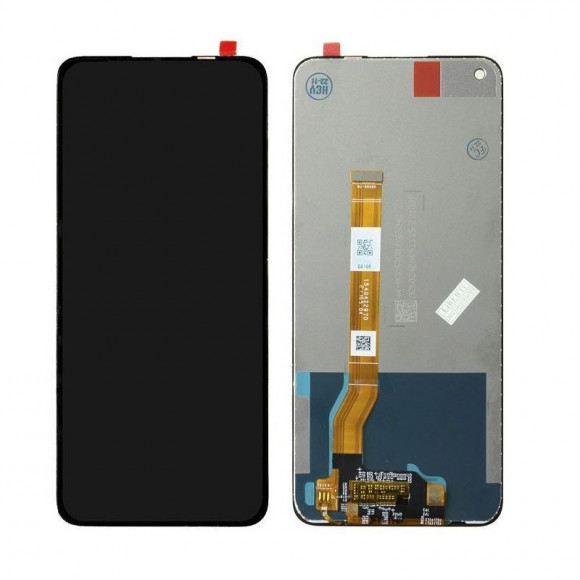 Дисплей для Realme C30 черный