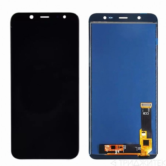 Дисплей для Samsung Galaxy A6 2018 (A600F) + тачскрин, черный (оригинал)