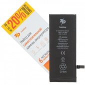 Аккумулятор ZeepDeep для телефона iPhone 6S +20,23% увеличенной емкости: батарея 2150 mAh, монтажные стикеры, прокладка дисплея Аккумулятор ZeepDeep для телефона iPhone 6S +20,23% увеличенной емкости: батарея 2150 mAh, монтажные стикеры, прокладка дисплея