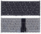 Клавиатура для ноутбука Acer Swift 3 SF-314 57, черная Клавиатура для ноутбука Acer Swift 3 SF-314 57, черная