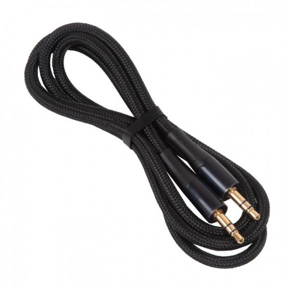 Аудиокабель HOCO UPA25 Jack 3.5 (m) - Jack 3,5 (m), 1 м, черный
