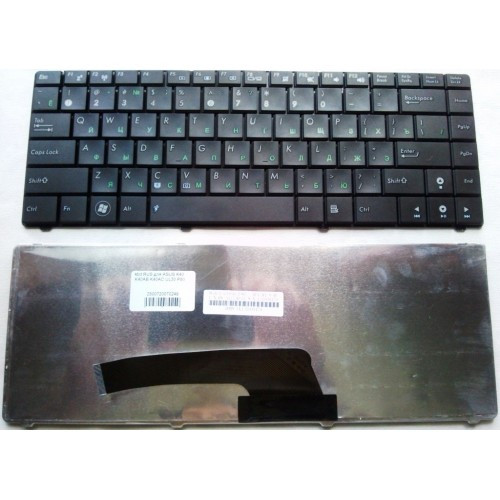 Клавиатура для ноутбука ASUS K40 K40AB K40AC UL30 P80 РУССКАЯ РАСКЛАДКА